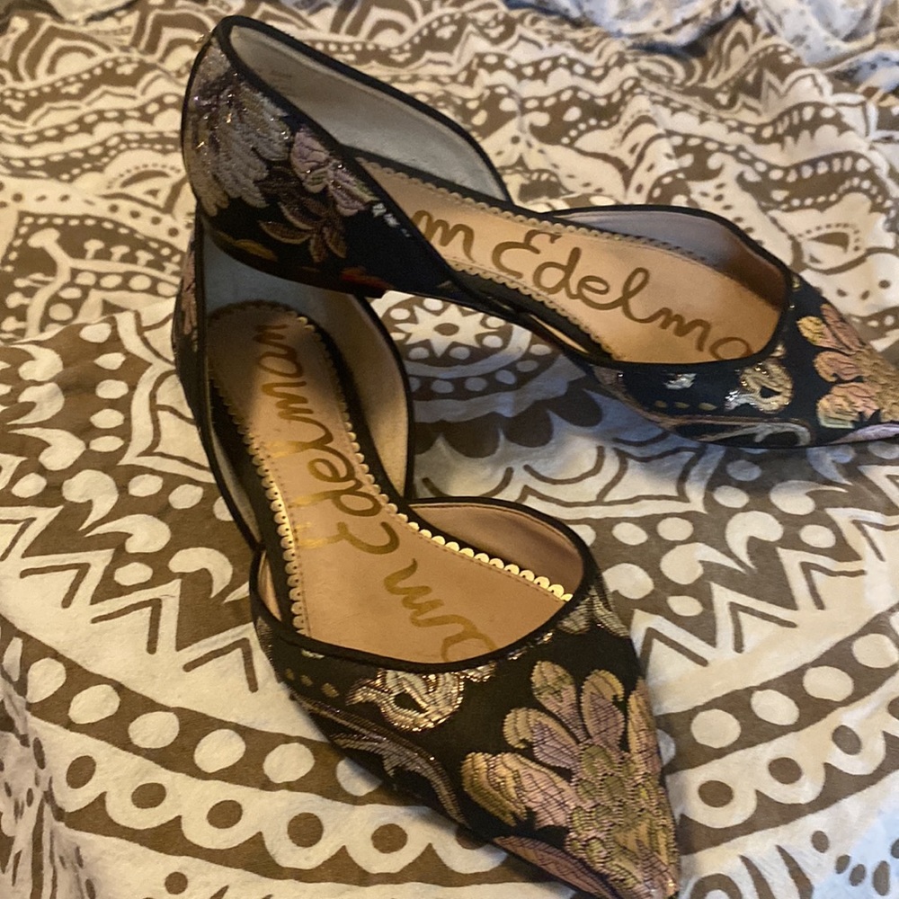 Sam Edelman Floral Flats size 7